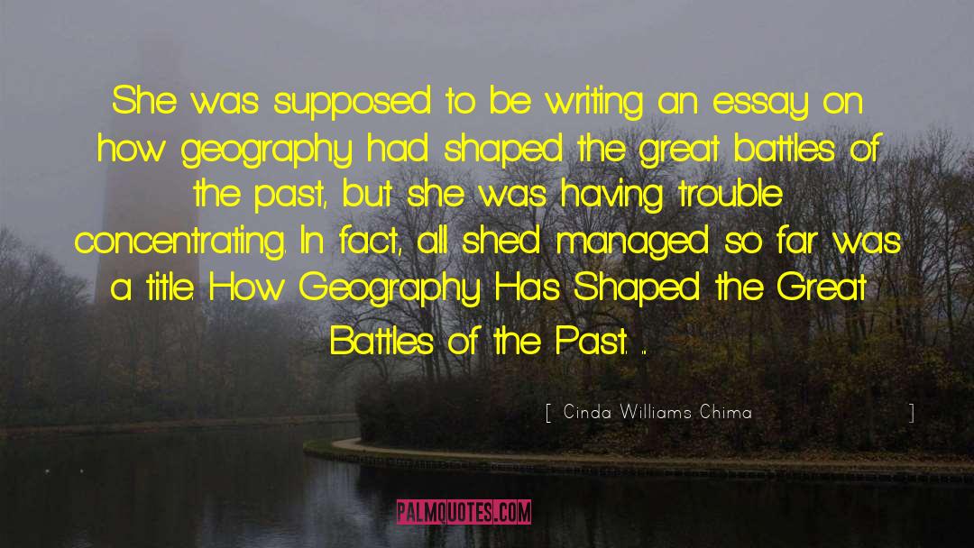 Cinda Williams Chima Quotes: She was supposed to be