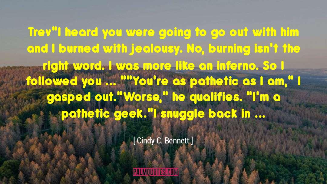 Cindy C. Bennett Quotes: Trev<br>