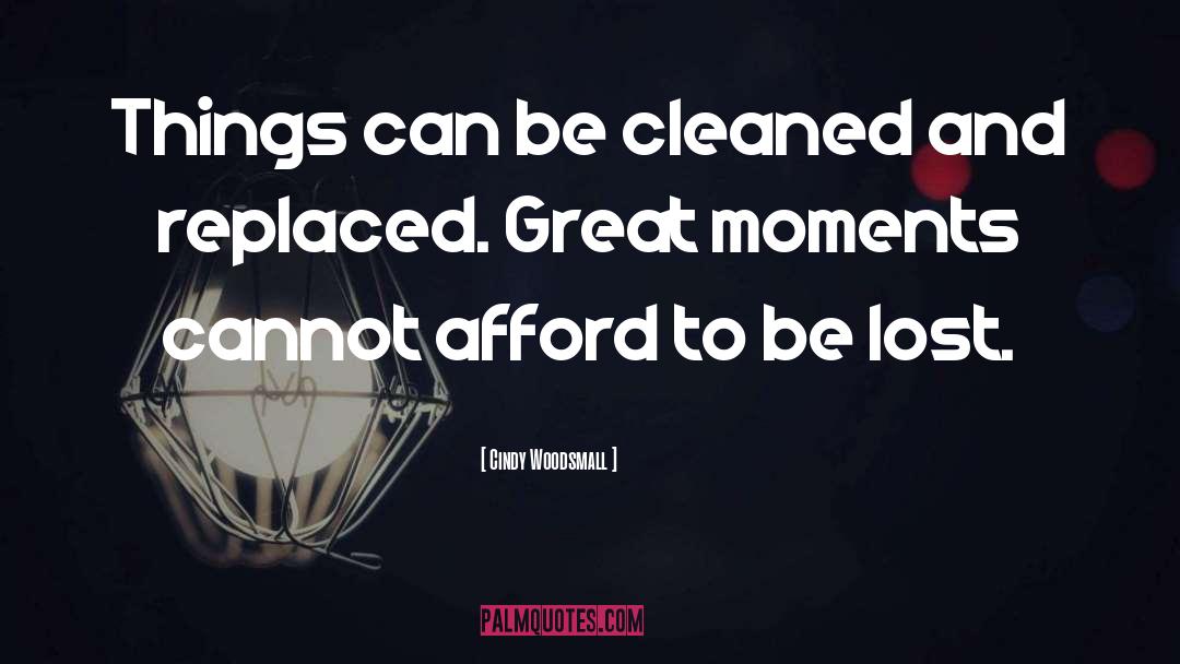 Cindy Woodsmall Quotes: Things can be cleaned and