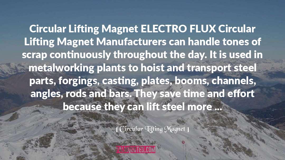 Circular Lifting Magnet Quotes: Circular Lifting Magnet<br /> <br