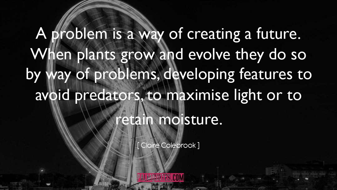 Claire Colebrook Quotes: A problem is a way