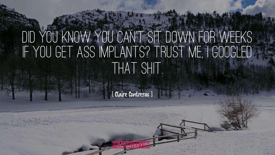 Claire Contreras Quotes: Did you know you can't