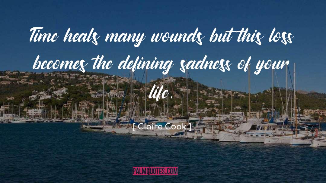 Claire Cook Quotes: Time heals many wounds but