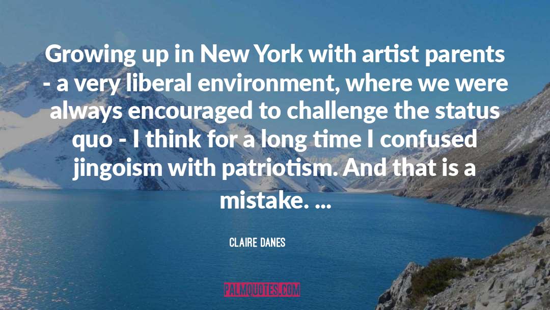 Claire Danes Quotes: Growing up in New York