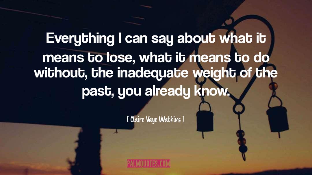 Claire Vaye Watkins Quotes: Everything I can say about