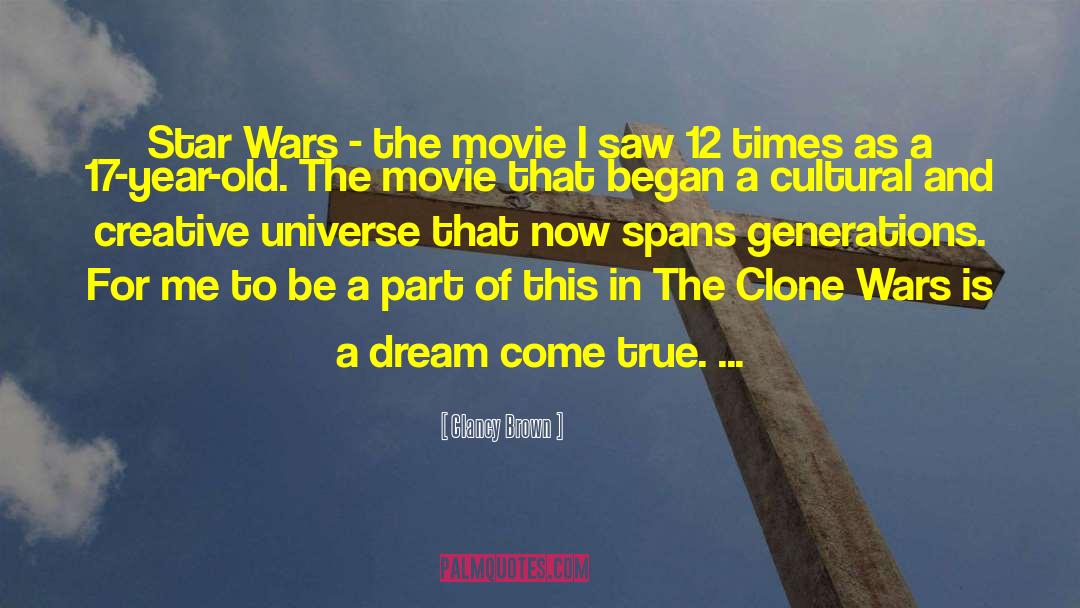 Clancy Brown Quotes: Star Wars - the movie