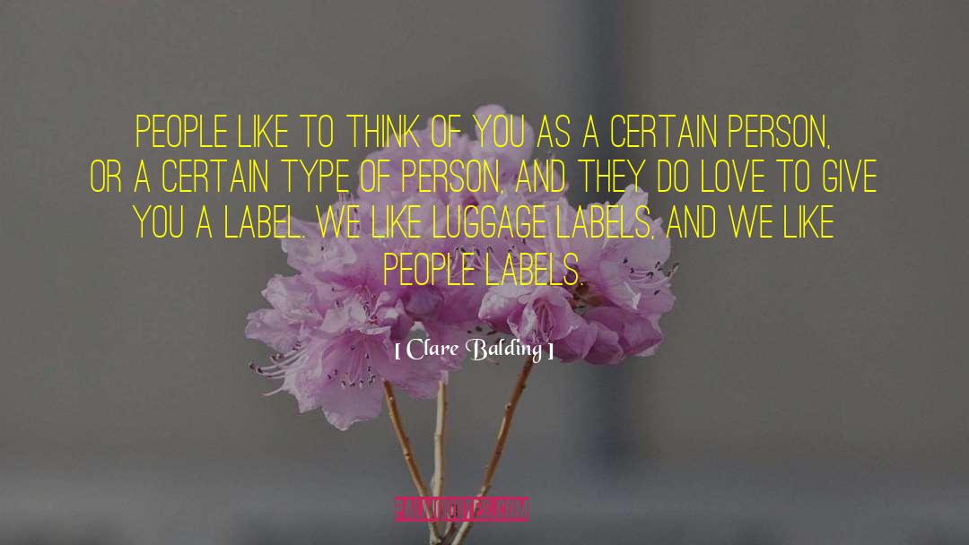 Clare Balding Quotes: People like to think of