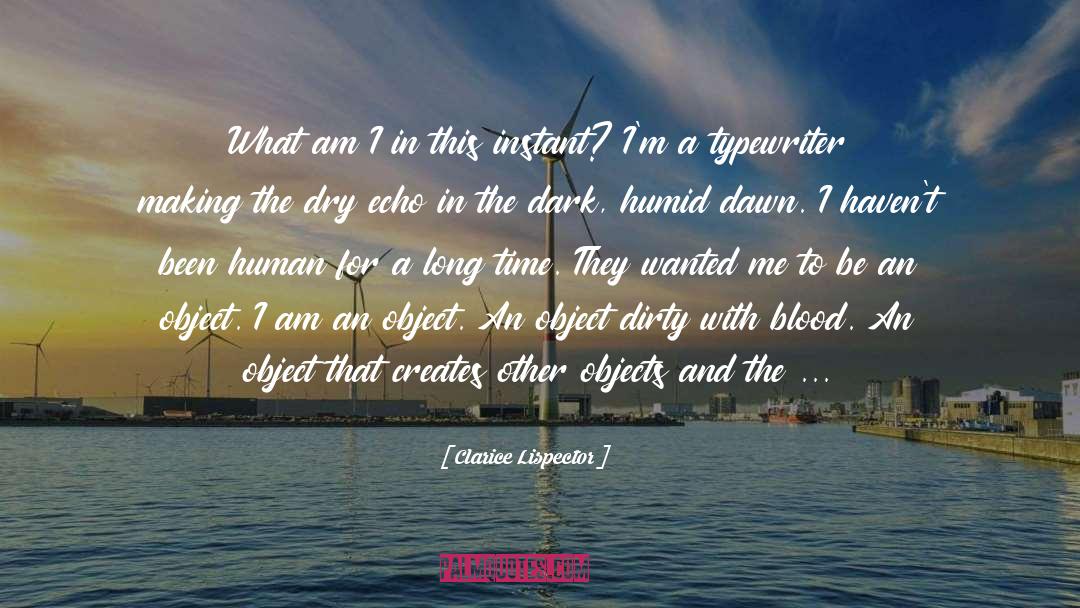 Clarice Lispector Quotes: What am I in this