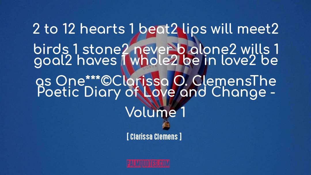 Clarissa Clemens Quotes: 2 to 1<br /><br />2