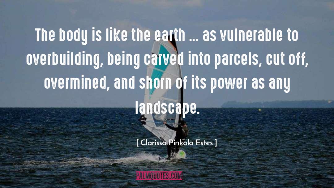 Clarissa Pinkola Estes Quotes: The body is like the