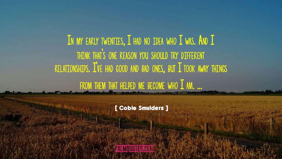 Cobie Smulders Quotes: In my early twenties, I