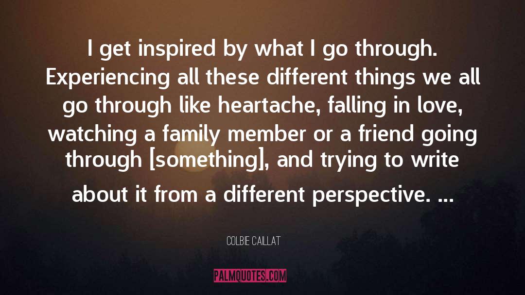 Colbie Caillat Quotes: I get inspired by what