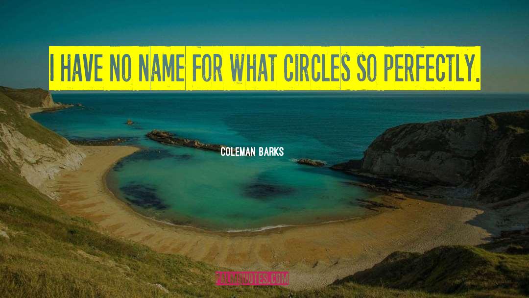Coleman Barks Quotes: I have no name for