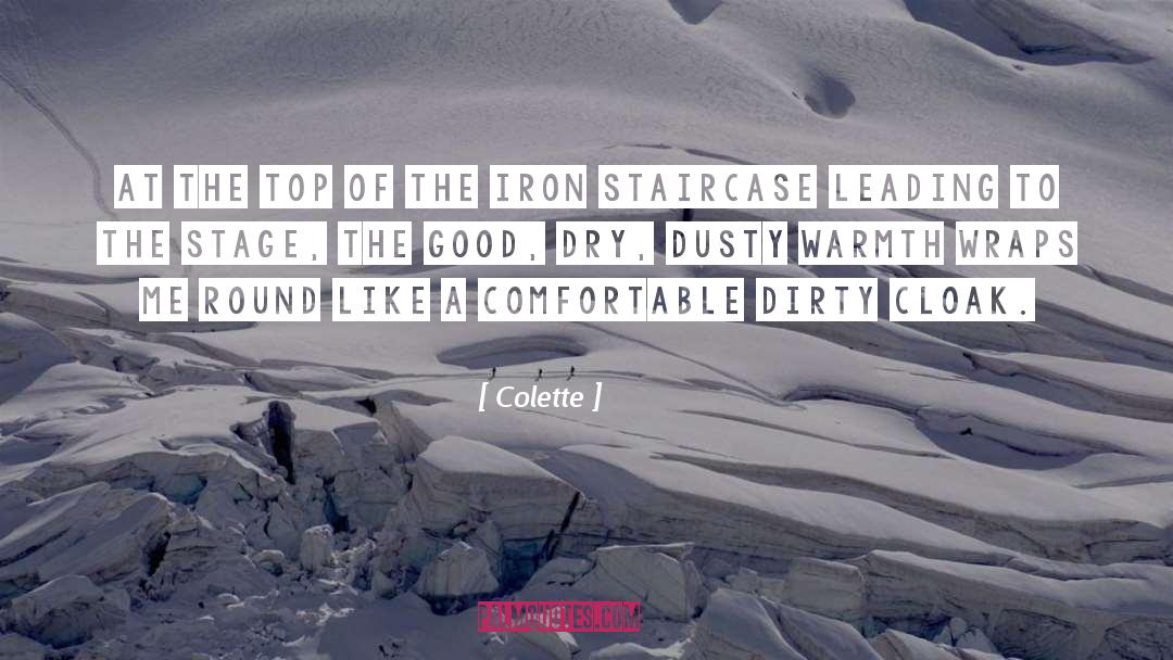 Colette Quotes: At the top of the