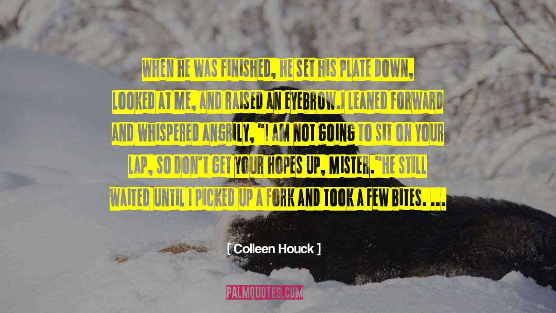 Colleen Houck Quotes: When he was finished, he