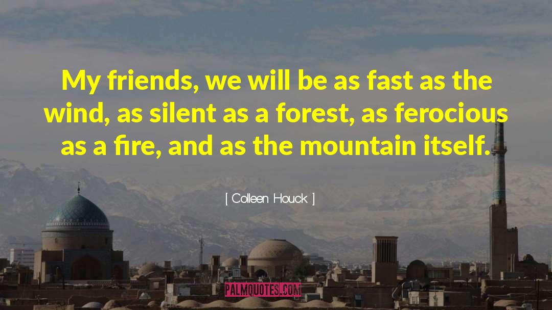 Colleen Houck Quotes: My friends, we will be