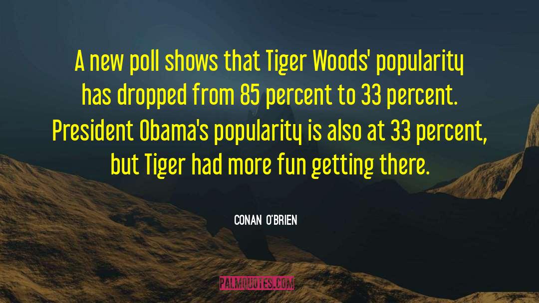 Conan O'Brien Quotes: A new poll shows that