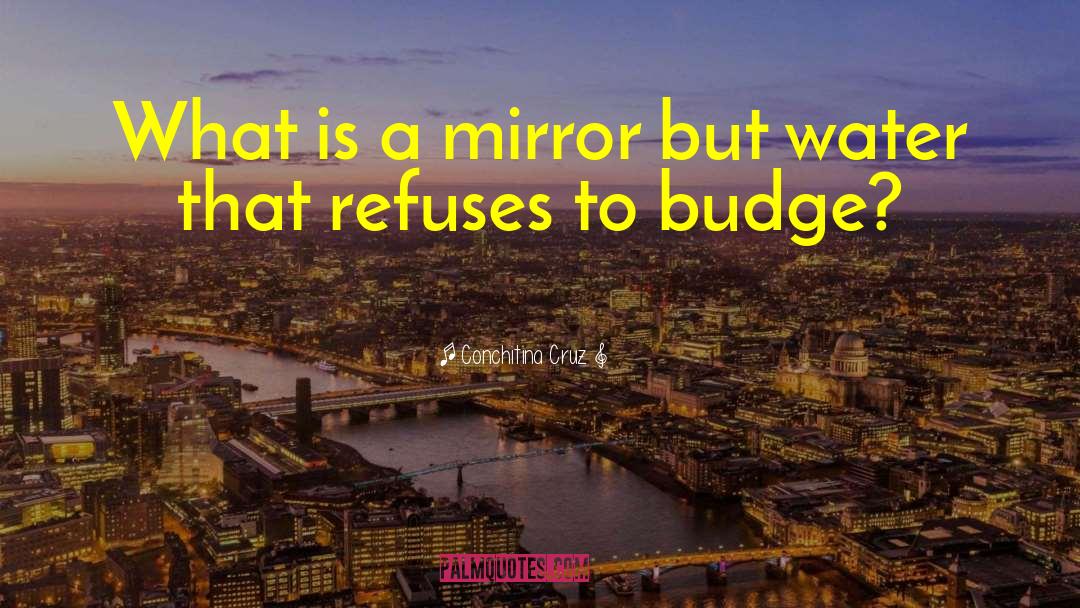 Conchitina Cruz Quotes: What is a mirror but