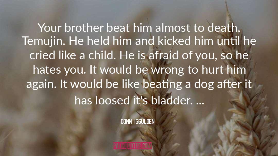 Conn Iggulden Quotes: Your brother beat him almost