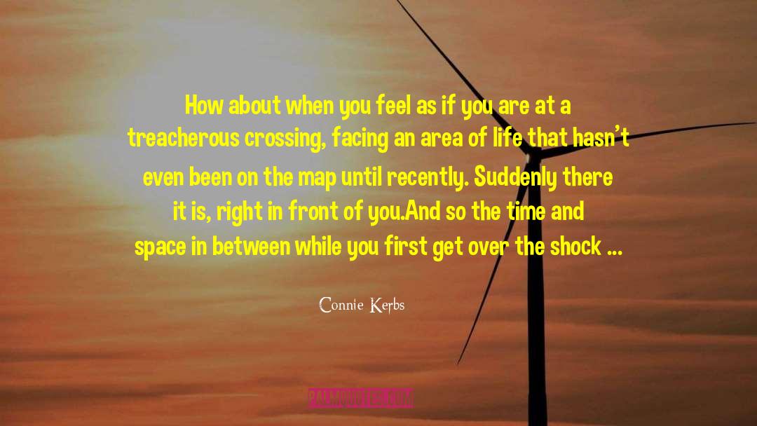 Connie Kerbs Quotes: How about when you feel