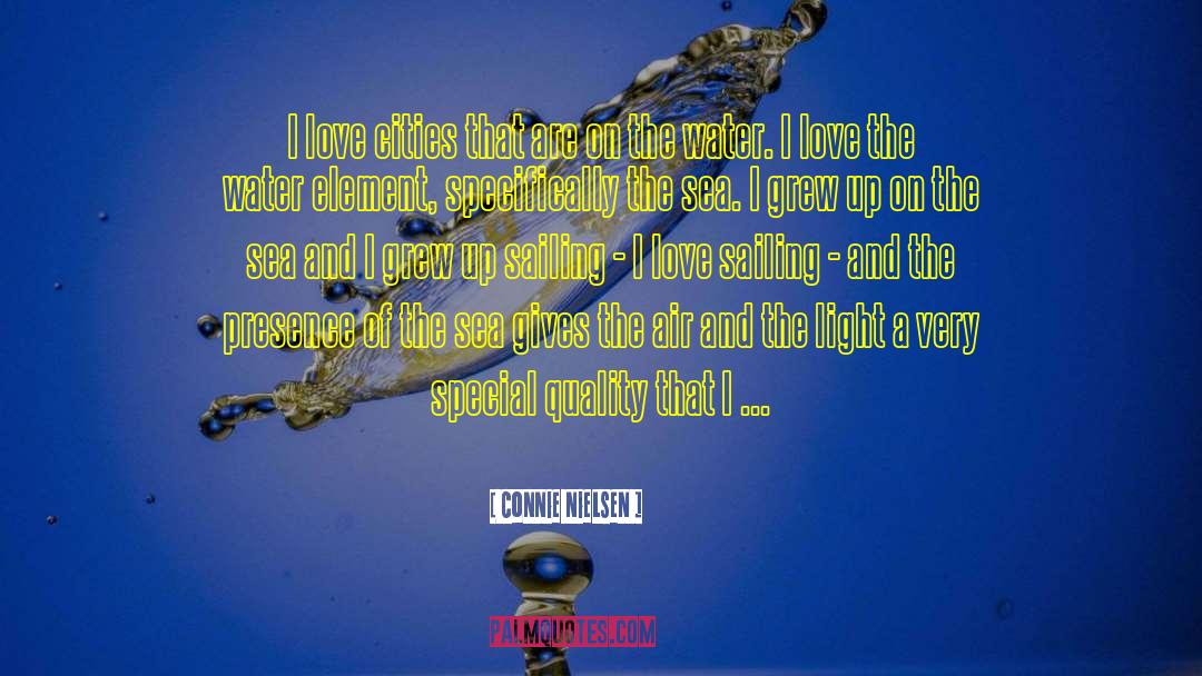 Connie Nielsen Quotes: I love cities that are