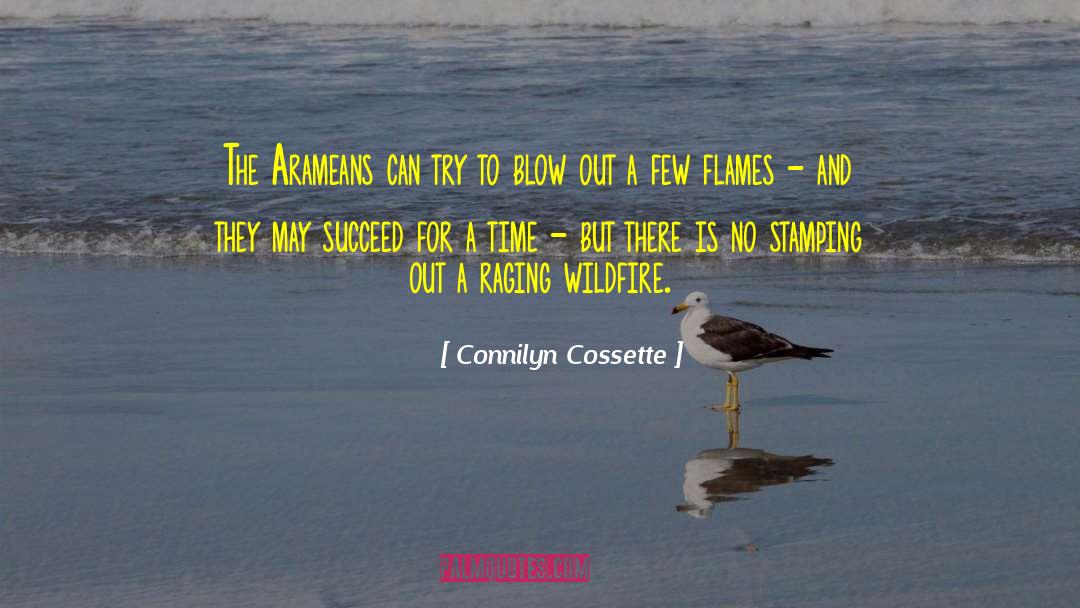 Connilyn Cossette Quotes: The Arameans can try to