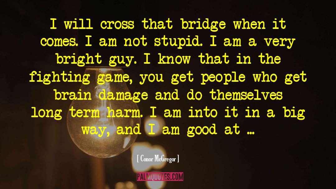 Conor McGregor Quotes: I will cross that bridge