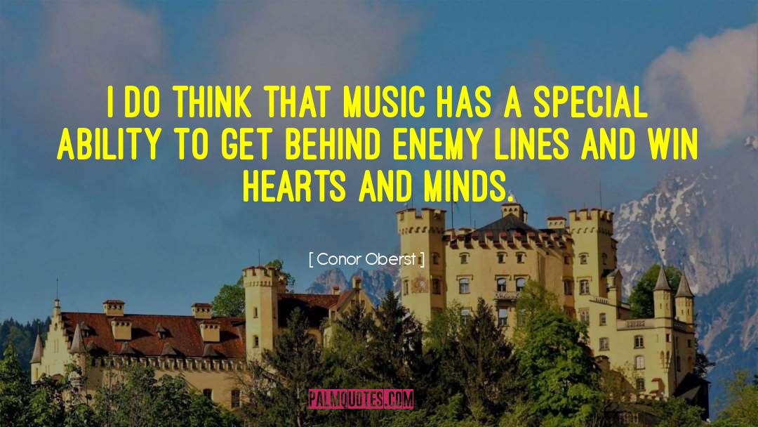 Conor Oberst Quotes: I do think that music