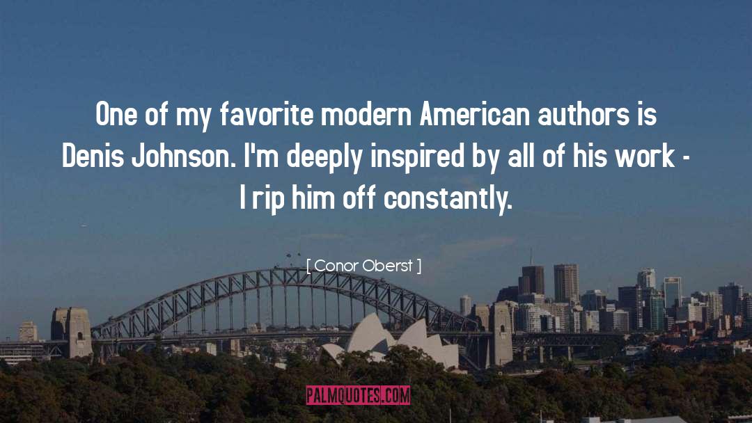 Conor Oberst Quotes: One of my favorite modern