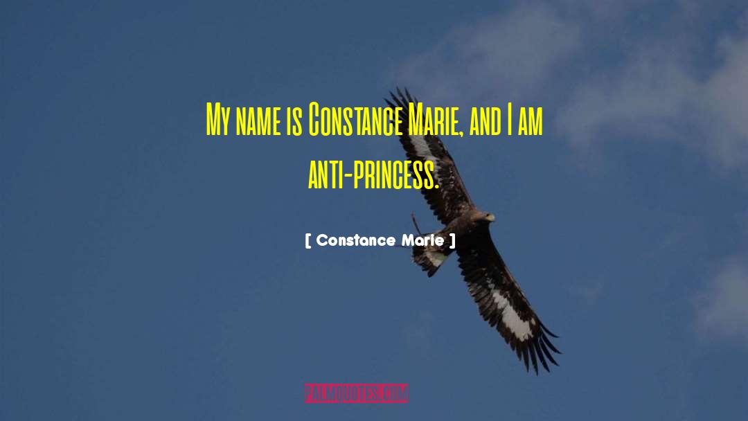 Constance Marie Quotes: My name is Constance Marie,