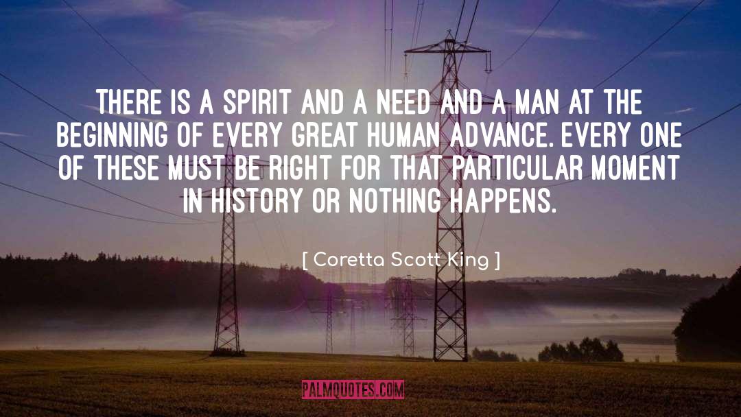 Coretta Scott King Quotes: There is a spirit and