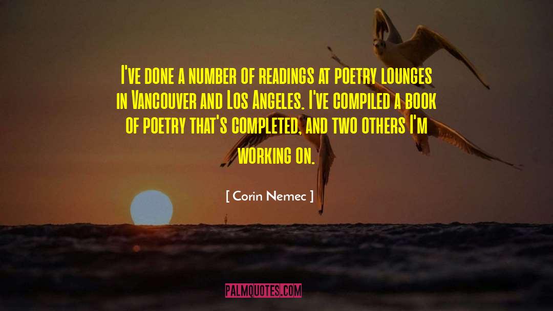 Corin Nemec Quotes: I've done a number of