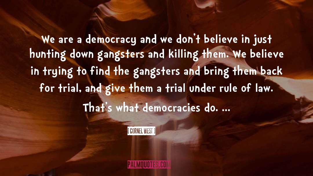 Cornel West Quotes: We are a democracy and