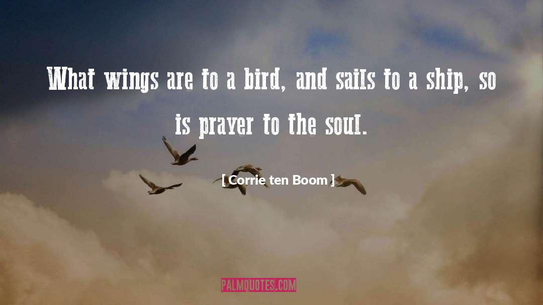 Corrie Ten Boom Quotes: What wings are to a