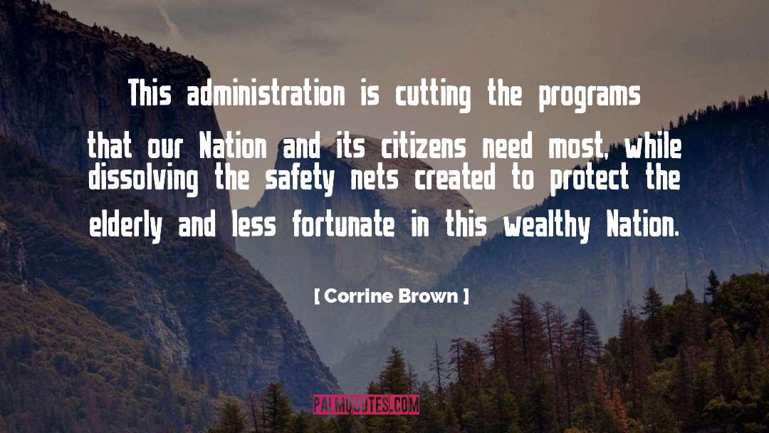 Corrine Brown Quotes: This administration is cutting the