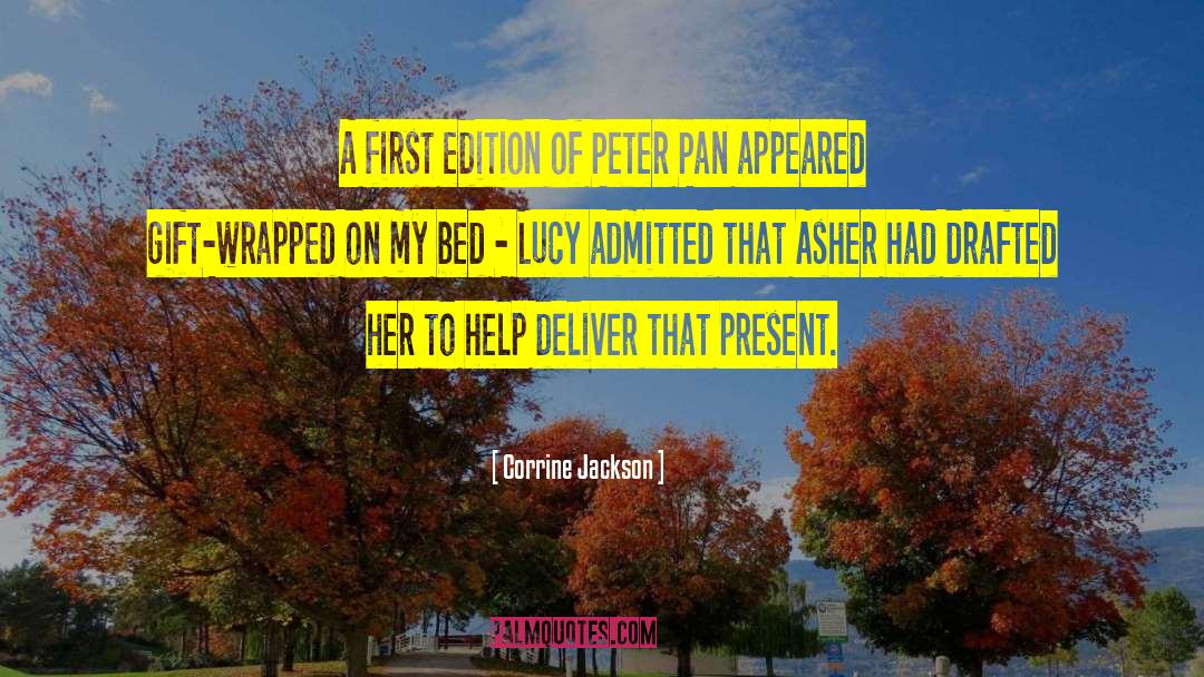 Corrine Jackson Quotes: A first edition of Peter
