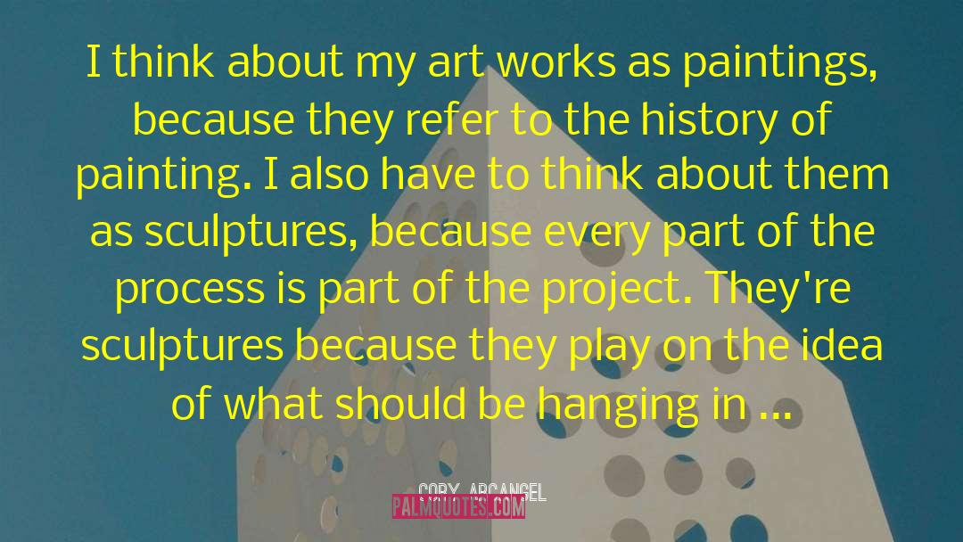 Cory Arcangel Quotes: I think about my art