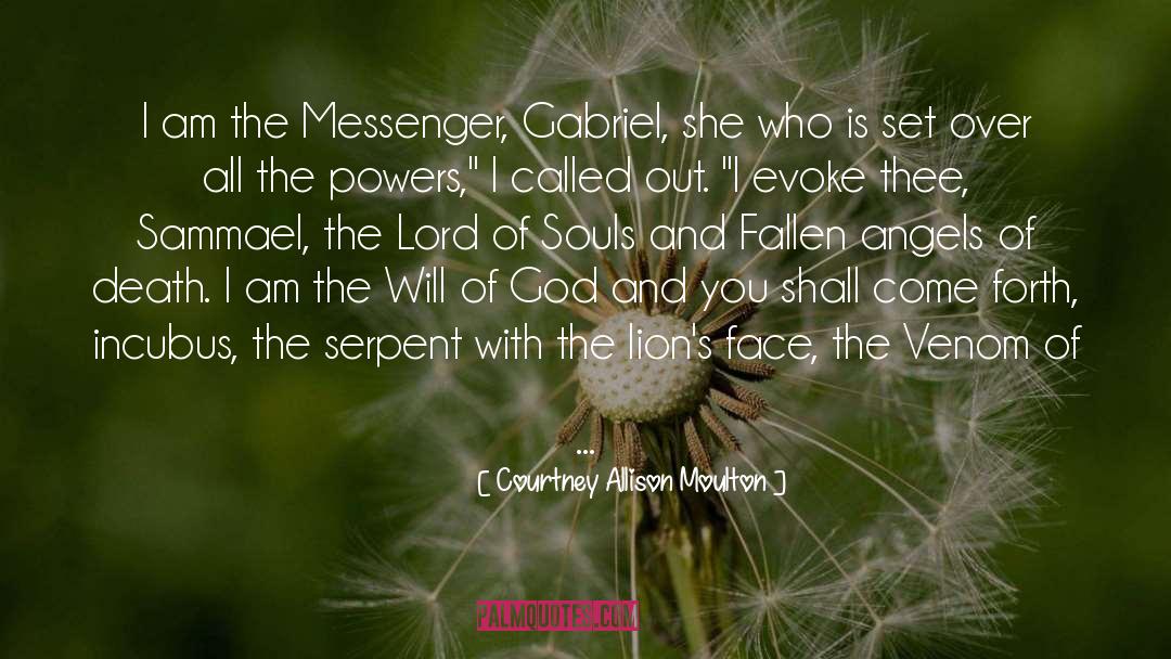 Courtney Allison Moulton Quotes: I am the Messenger, Gabriel,