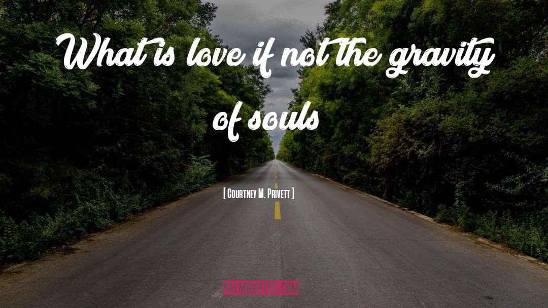 Courtney M. Privett Quotes: What is love if not