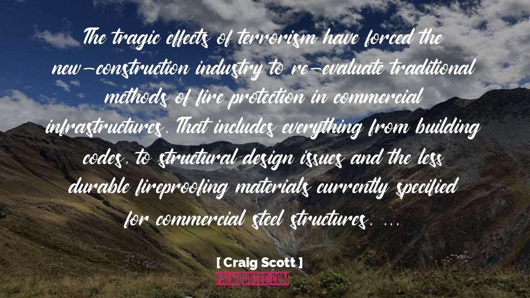 Craig Scott Quotes: The tragic effects of terrorism