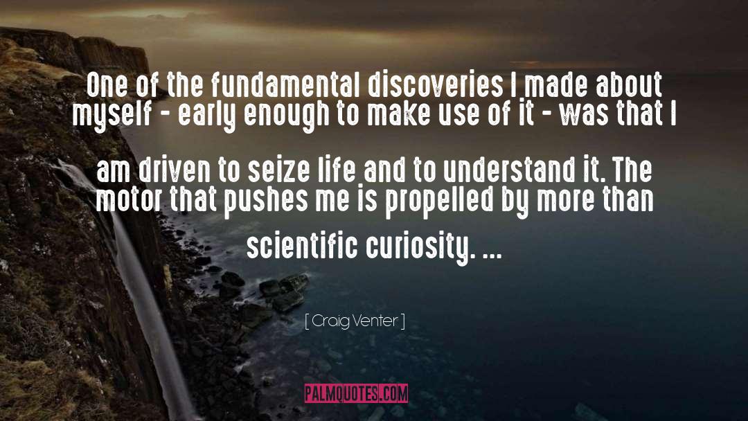 Craig Venter Quotes: One of the fundamental discoveries