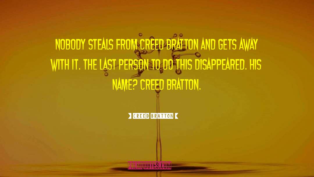 Creed Bratton Quotes: Nobody steals from Creed Bratton