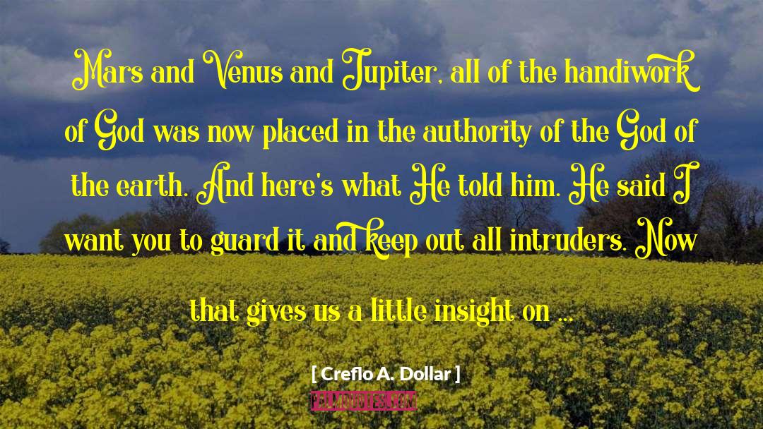 Creflo A. Dollar Quotes: Mars and Venus and Jupiter,