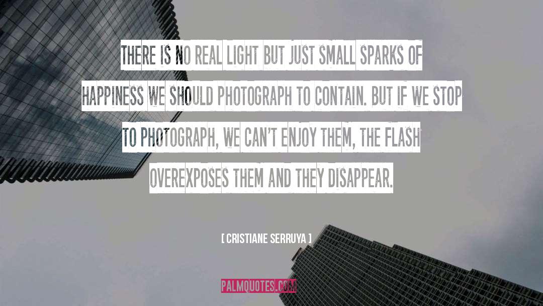 Cristiane Serruya Quotes: There is no real light