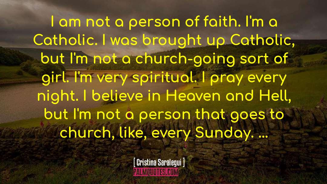 Cristina Saralegui Quotes: I am not a person