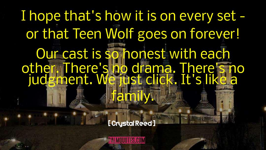 Crystal Reed Quotes: I hope that's how it