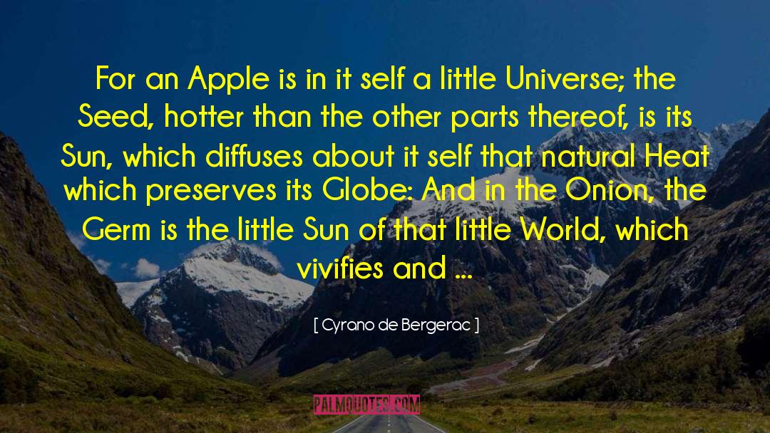 Cyrano De Bergerac Quotes: For an Apple is in