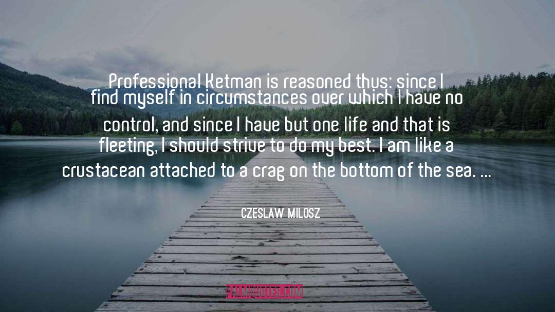 Czeslaw Milosz Quotes: Professional Ketman is reasoned thus: