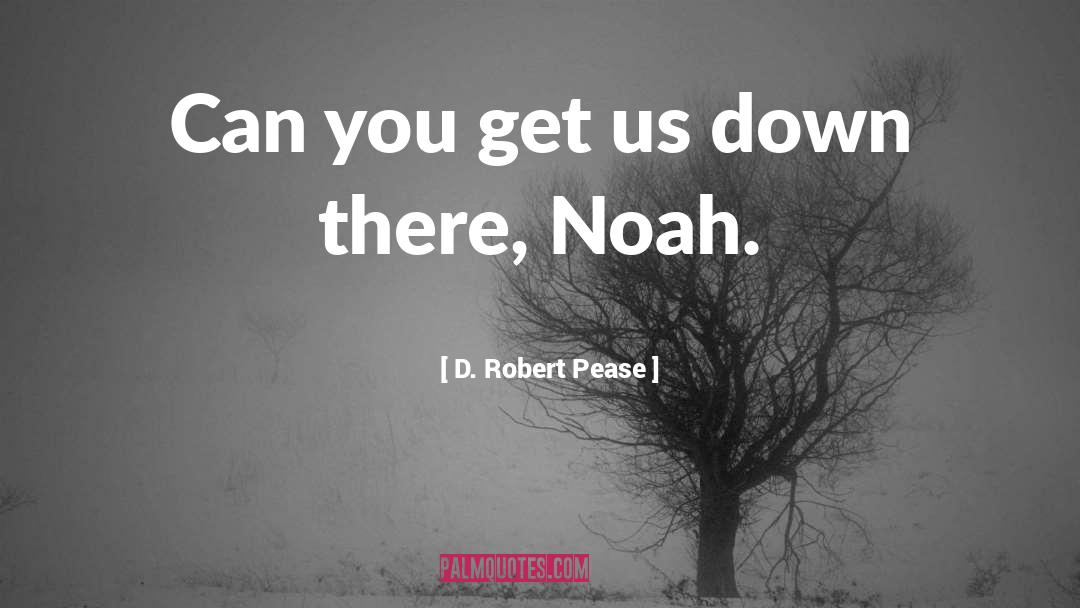 D. Robert Pease Quotes: Can you get us down