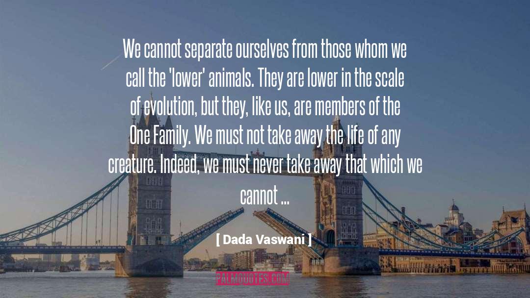 Dada Vaswani Quotes: We cannot separate ourselves from